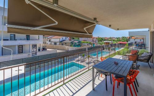 Swimmingpoolen hos eller tæt på AP Caci mit Pool - istriensonne 0712-0737