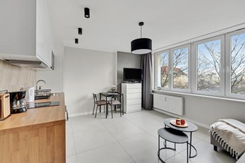 Köök või kööginurk majutusasutuses Comfort Apartments Morska