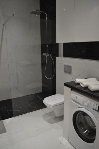 Kúpeľňa v ubytovaní Exclusive Loft Tymienieckiego street