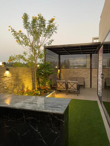 Patio nebo venkovní prostory v ubytování AB Villa