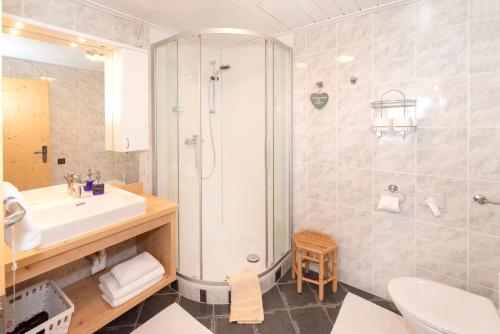 Fürstenhäusl Alpbach - GREEN Apartments & Studioにあるバスルーム