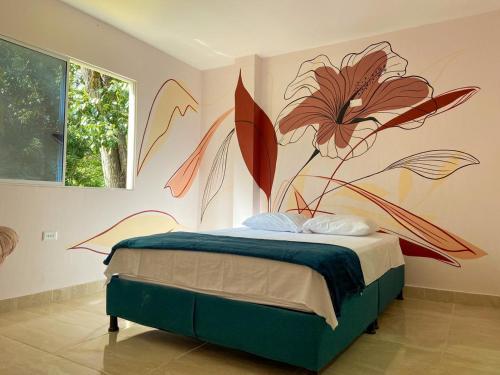 מיטה או מיטות בחדר ב-Liberato Hostel Minca