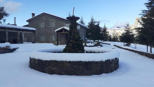 Chalet B&B parcodellatimpa durante el invierno