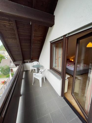 Balkoni atau teres di Ferienhaus Jobelius