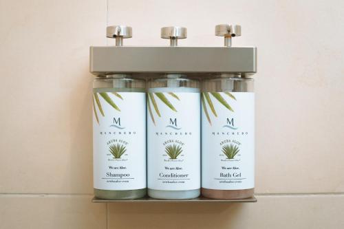  Manchebo Beach Resort and Spa -  Room  picture :   Tea/Coffee maker    Shower    Safety deposit box                           