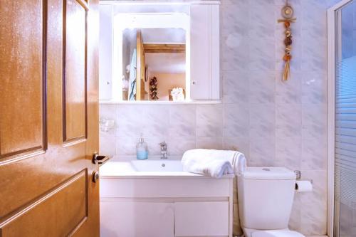 A bathroom at Vavilato Home Kouramades