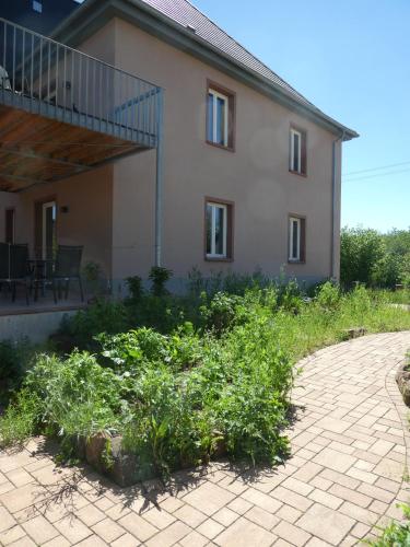 a house with a garden in front of it at Apartments in Fischbach bei Dahn - Pfälzerwald 42914 in Fischbach bei Dahn