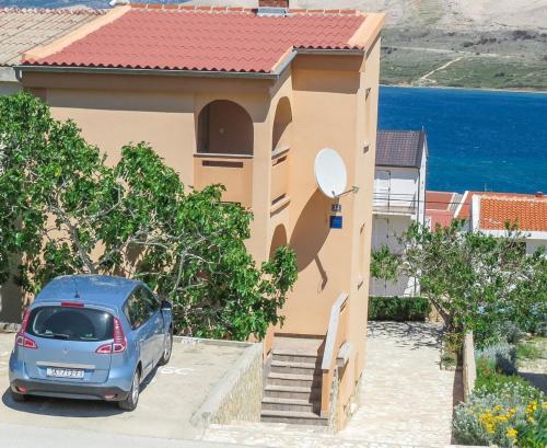 Apartment in Pag with sea view, terrace, air conditioning, WiFi (4891-2)