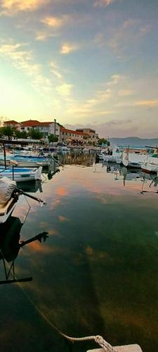 Apartment in Slatine with sea view, balcony, air conditioning, Wi-Fi (4784-1)
