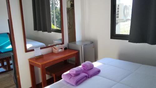 Ένα ή περισσότερα κρεβάτια σε δωμάτιο στο Dreamriverside