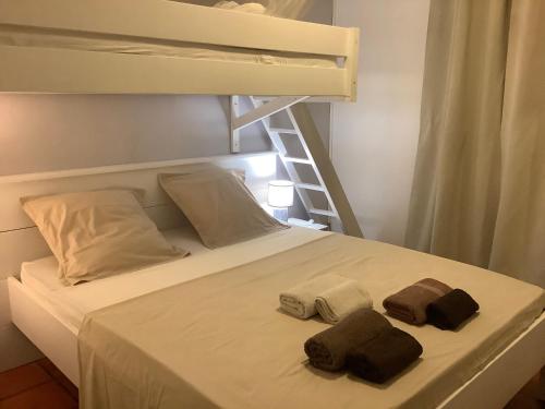 Postel nebo postele na pokoji v ubytování VILLA ALIZEE APPARTEMENT 2