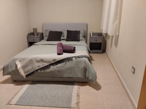 Postel nebo postele na pokoji v ubytování Comfortable Apartment in Excellent Location