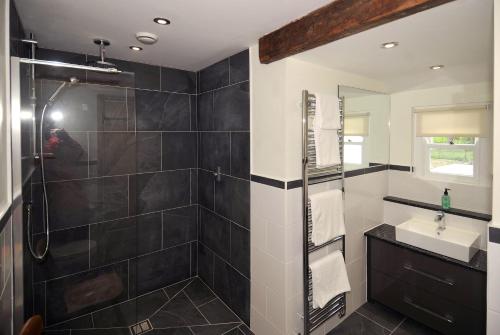 A bathroom at No 4 The Forge Coniston