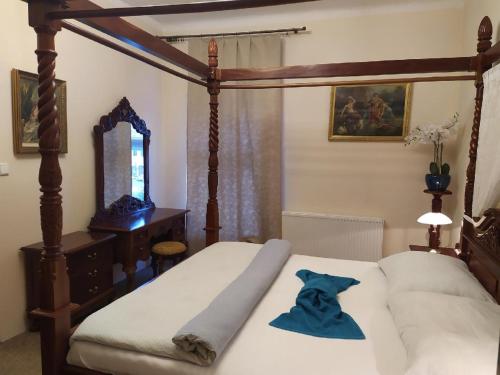 Apartmány Šitavancにあるベッド