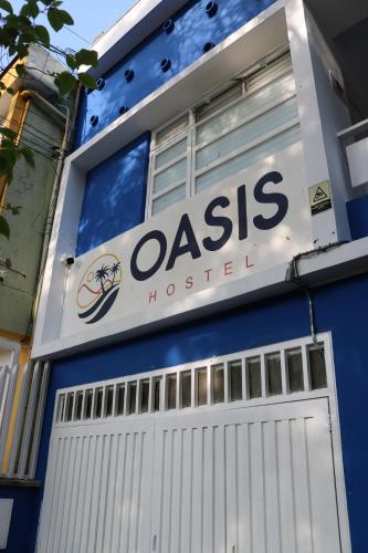 Načrt razporeditve prostorov v nastanitvi Oasis Cali Hostel
