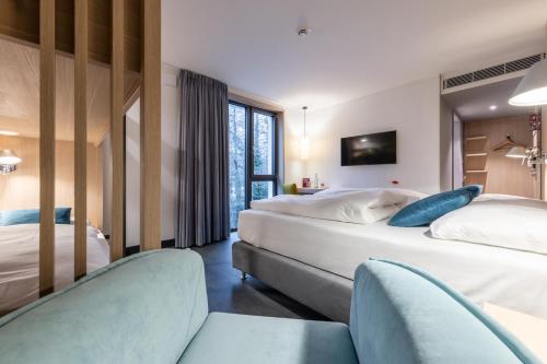 Serways Hotel Höselにあるベッド