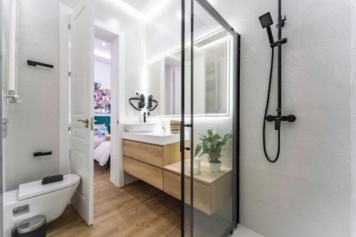 Koupelna v ubytování Exclusive Luxury Apartment in Central Madrid