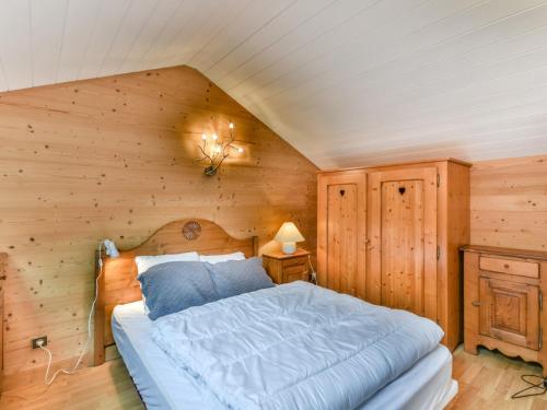 Posteľ alebo postele v izbe v ubytovaní Duplex cosy 4 pers. près des pistes - Les Gets, La Turche - FR-1-685-26