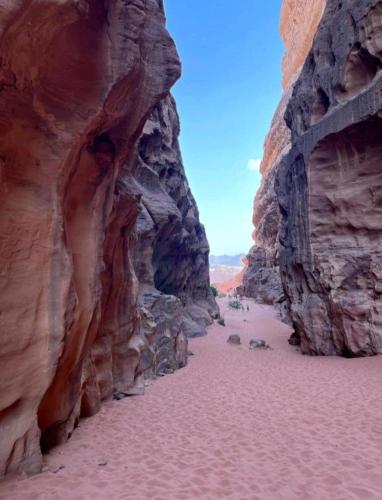 Paisaje cerca de este camping