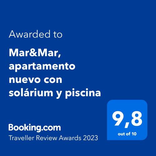 a screenshot of a phone with the text upgraded to mars and mariner apprentice nav at Mar&Mar, apartamento con solárium y piscina in Gran Tarajal