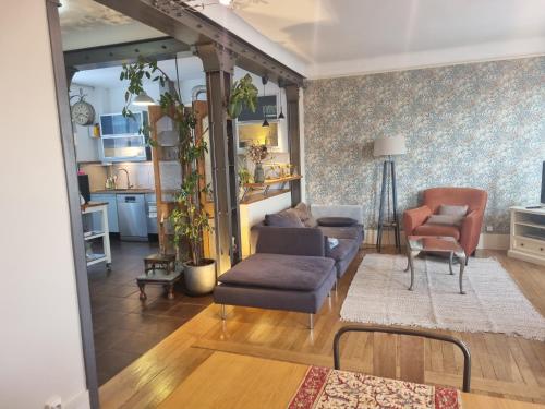 Le Loft 1936 : centre-ville + parking privé