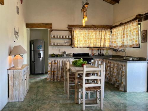Kuchyň nebo kuchyňský kout v ubytování La Casita de Charo 2