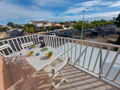 Appartement 3 pièces climatisé à 400m de la plage et commerces - Grau d'Agde - FR-1-423-261