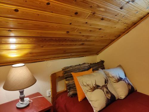 Katil atau katil-katil dalam bilik di Guesthouse Theodorou