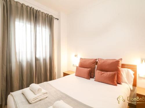 Postel nebo postele na pokoji v ubytování Apartamento céntrico en Ronda ( Calle la Bola)