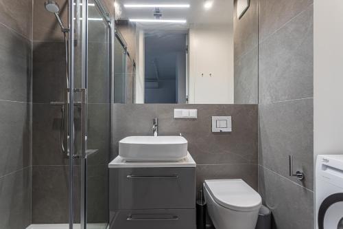 Kúpeľňa v ubytovaní Mennica Residence Deluxe