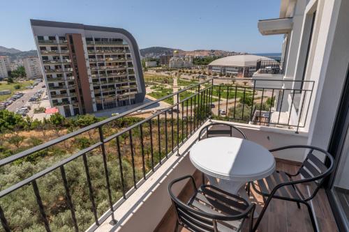Un balcón o terraza en Hotel Pharos