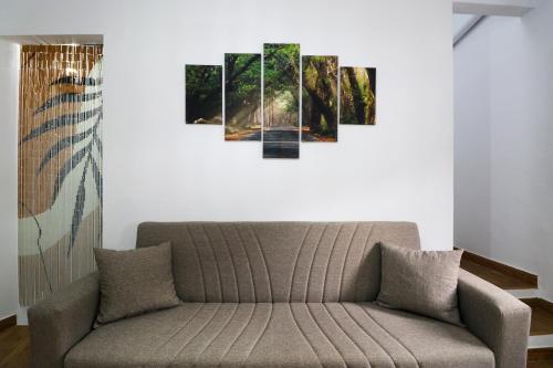 Ein Sitzbereich in der Unterkunft Valley views apartment in Agaete