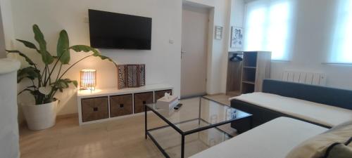 TV a/nebo společenská místnost v ubytování Home Dream/Erstein/3P/60m2