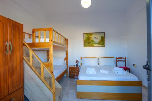 Postel nebo postele na pokoji v ubytování Guest House Gerard