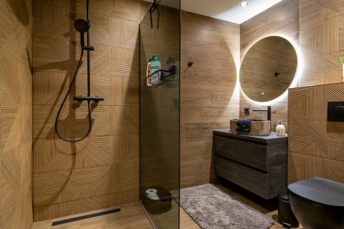 Koupelna v ubytování Luxe Studio Liemers