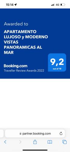 APARTAMENTO LUJOSO y MODERNO VISTAS PANORAMICAS AL MAR photo 18