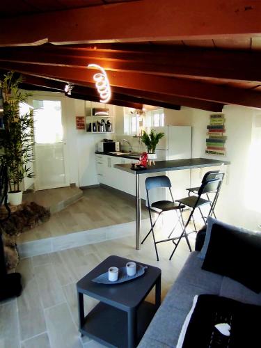 A cozinha ou kitchenette de Etoile arc-en-ciel