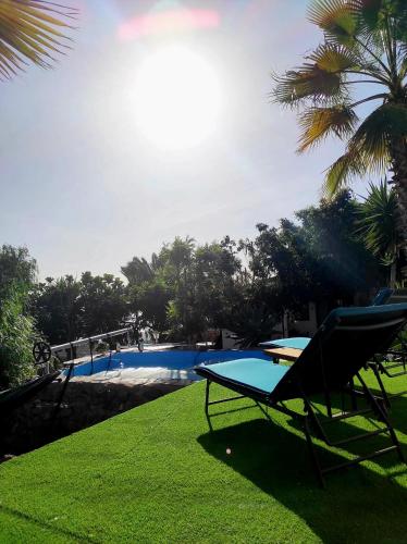 A piscina em ou perto de Etoile arc-en-ciel