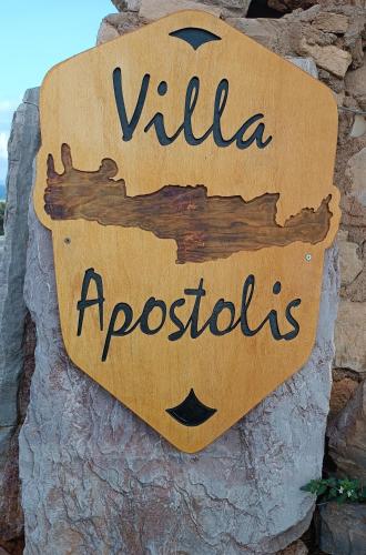 Certifikát, hodnocení, plakát nebo jiný dokument vystavený v ubytování Vila Apostolis