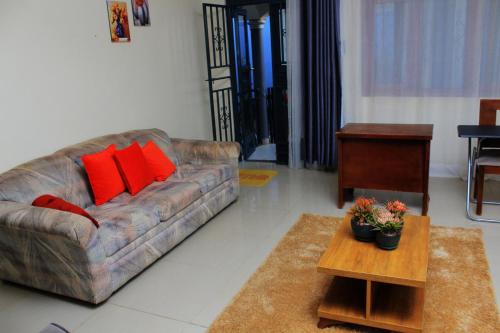 Posezení v ubytování MAMIKKI Hotel Apartments