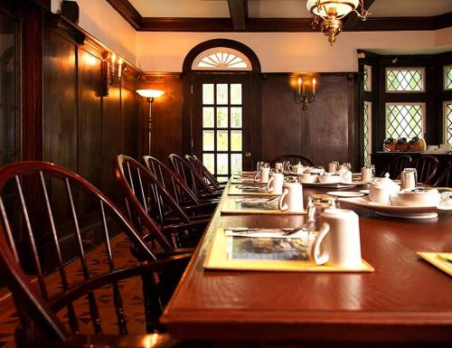 Posezení v ubytování Leaside Manor