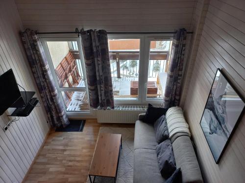 Studio mezzanine 32m² Tignes, balcon, wifi, lave-linge, séjour lit convertible - FR-1-449-184