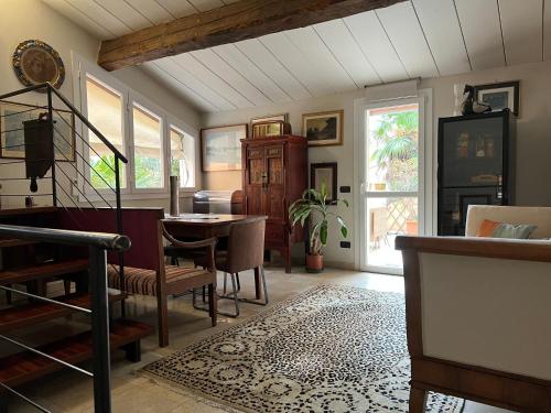 Posezení v ubytování A Casa Di Paola Suite
