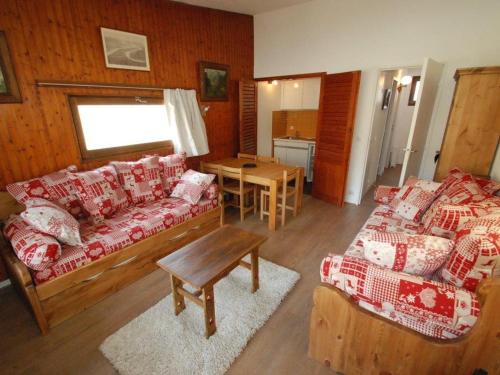 Appartement Tignes, 2 pièces, 5 personnes - FR-1-449-154の見取り図または間取り図