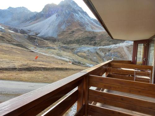 Studio 25m² au pied des pistes avec balcon, Tignes