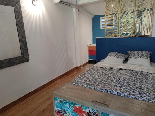 Postel nebo postele na pokoji v ubytování Rêves de rivière- fonctionnel et bien placé
