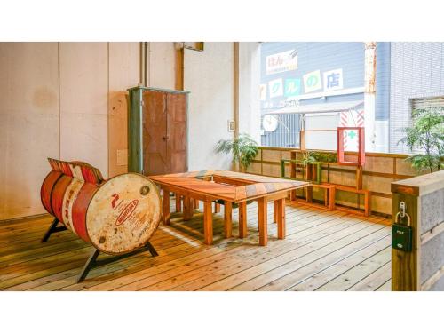 Area soggiorno di fan! -ABURATSU- Sports Bar & HOSTEL - Vacation STAY 78445v