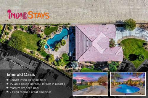 Emerald Oasis 5 acre EV chrg. 45ft long 9ft deep pool