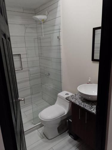 Ванная комната в Condominio