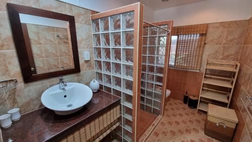 Phòng tắm tại BEACH HOUSE WOODY